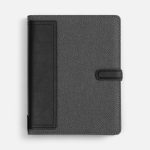 Ежедневник-органайзер Twill, недатированный, черный