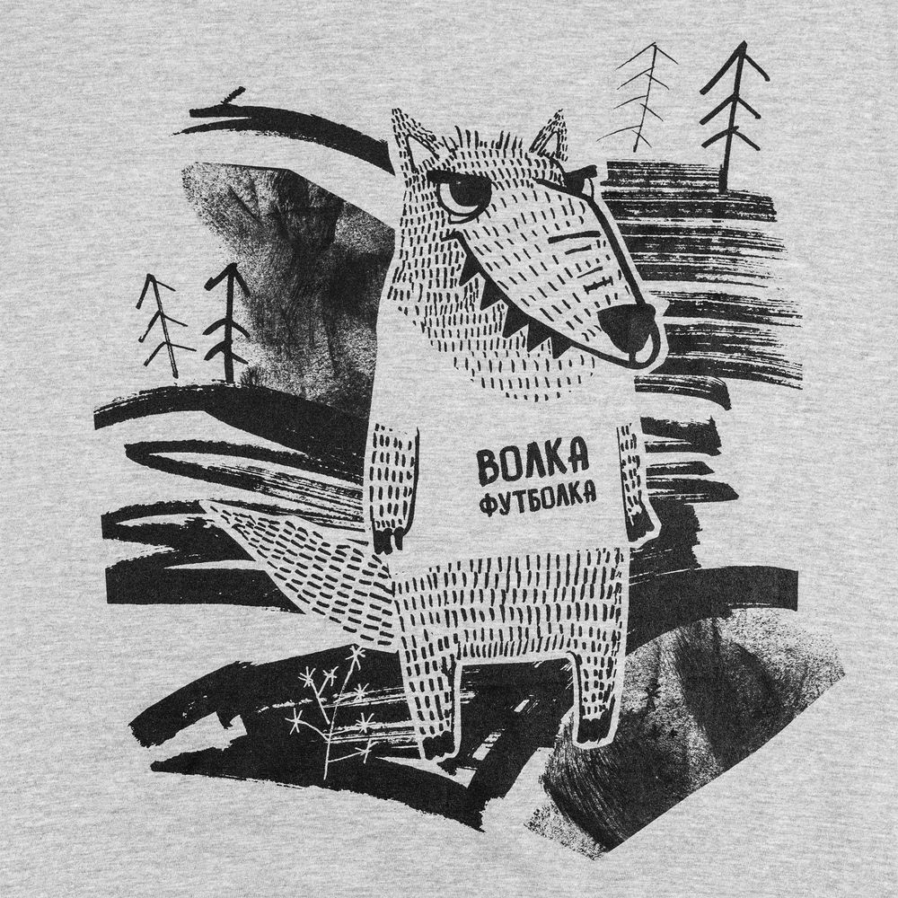 Футболка «Волка футболка»