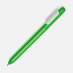 Ручка из глянцевого пластика с белым клипом.<br><br><ul class="list"><li>Механизм ручки: нажимной.</li><li>Корпус ручки разбирается